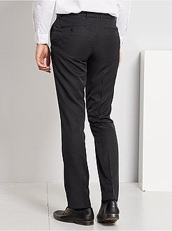 Pantaloni abito in twill taglio dritto - Kiabi
