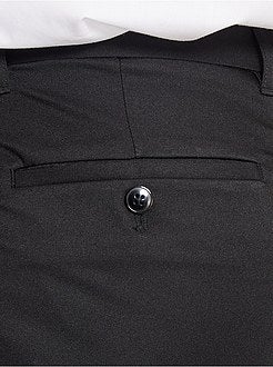 Pantaloni abito in twill taglio dritto - Kiabi