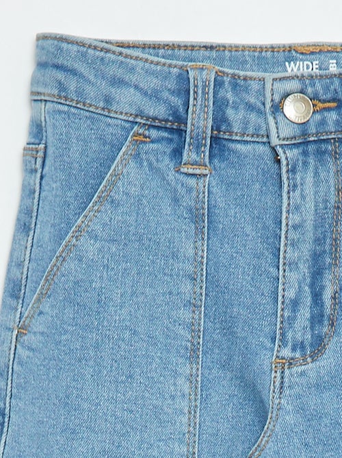 Pantaloni aderenti con tasche con patta - modello + confortevole - Kiabi