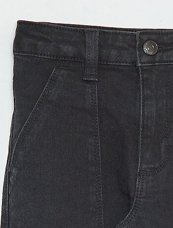 Pantaloni aderenti con tasche con patta - modello + confortevole