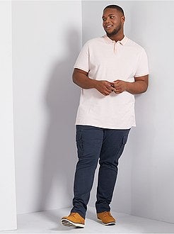 Taglie forti Uomo - Pantaloni aderenti stile battle - Kiabi