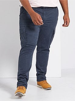 Taglie forti Uomo - Pantaloni aderenti stile battle - Kiabi