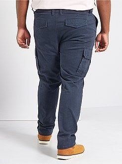 Taglie forti Uomo - Pantaloni aderenti stile battle - Kiabi