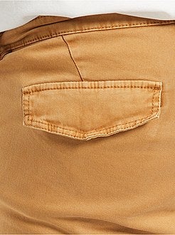 Taglie forti Uomo - Pantaloni aderenti stile battle - Kiabi