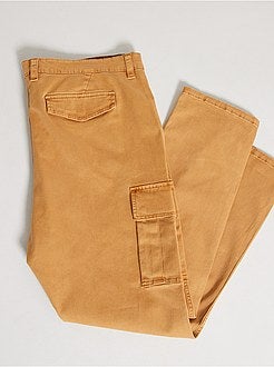 Taglie forti Uomo - Pantaloni aderenti stile battle - Kiabi