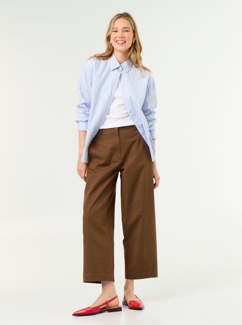 Pantaloni ampi a forma barrel - Kiabi Pantaloni ampi a forma barrel - Kiabi