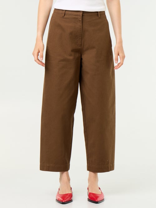 Pantaloni ampi a forma barrel - Kiabi Pantaloni ampi a forma barrel - Kiabi