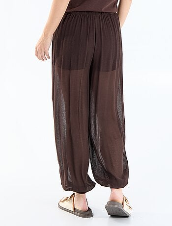 Pantaloni ampi a palloncino