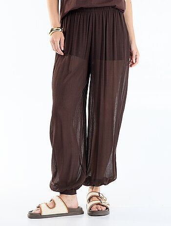 Pantaloni ampi a palloncino