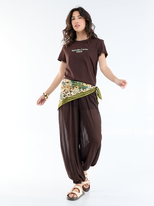 Pantaloni ampi a palloncino - Kiabi Pantaloni ampi a palloncino - Kiabi