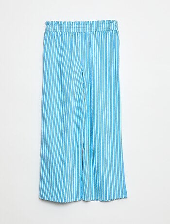 Pantaloni ampi a righe