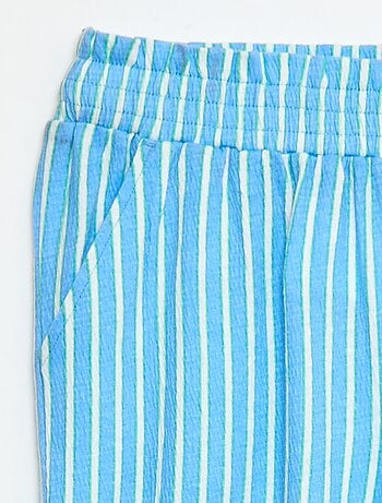 Pantaloni ampi a righe