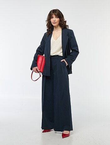Pantaloni ampi a righe