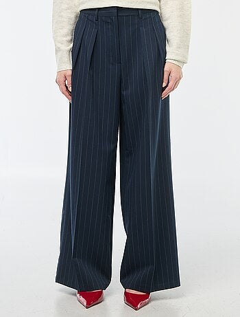 Pantaloni ampi a righe