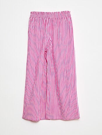 Pantaloni ampi a righe
