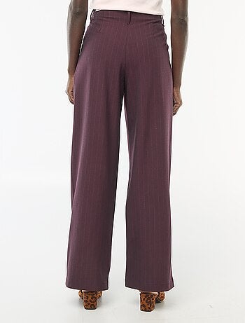 Pantaloni ampi a righe