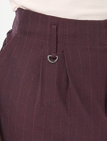 Pantaloni ampi a righe