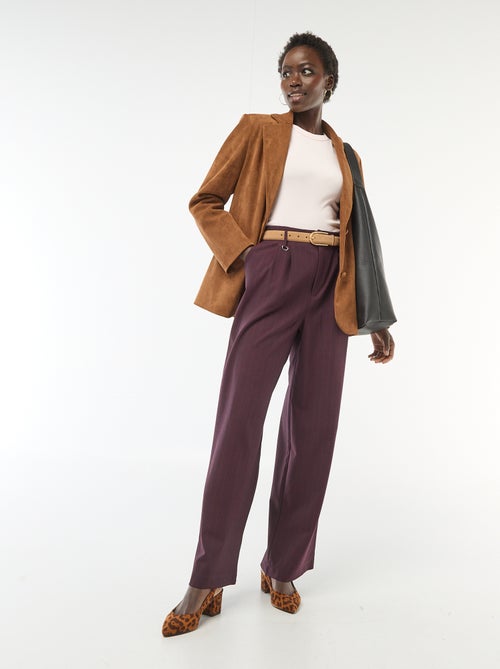 Pantaloni ampi a righe - Kiabi