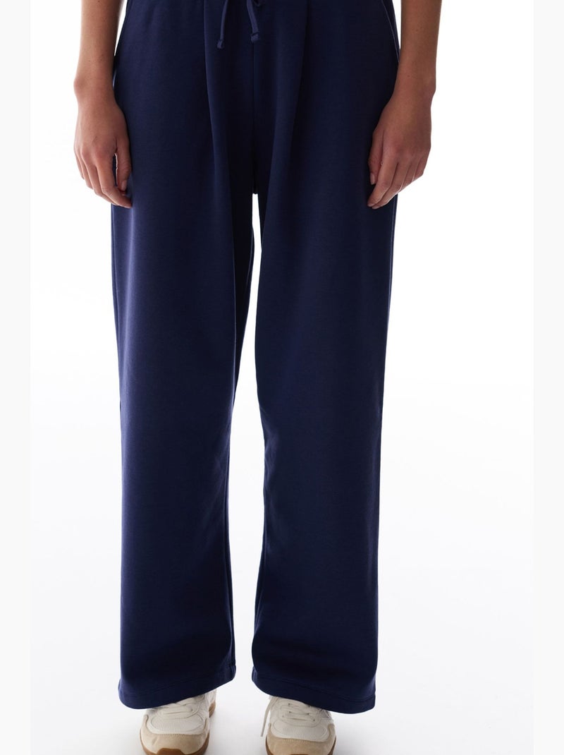 Pantaloni ampi a strati penti Blu marino - Kiabi