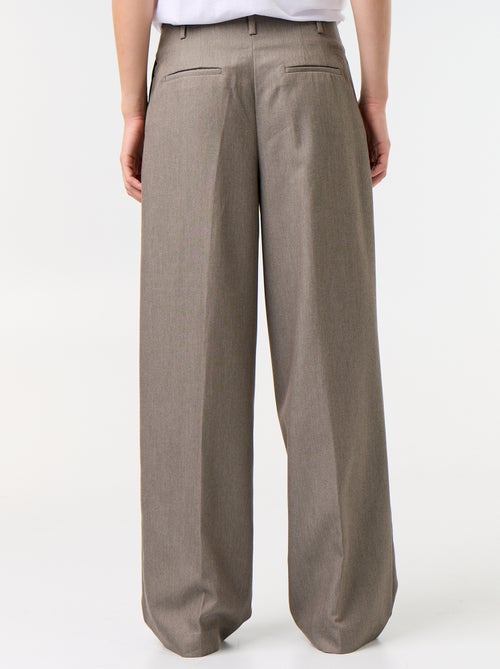 Pantaloni ampi a vita alta - Kiabi Pantaloni ampi a vita alta - Kiabi