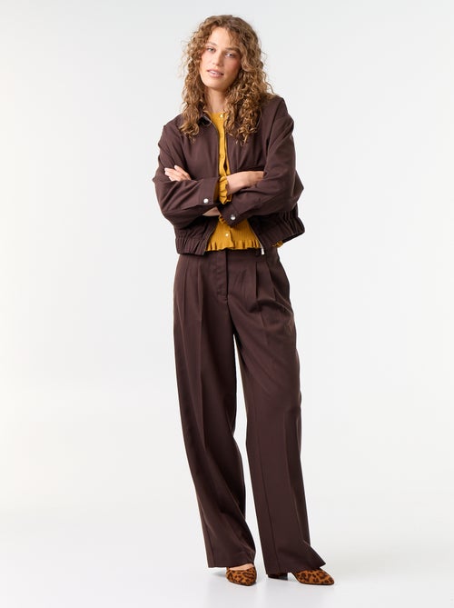 Pantaloni ampi a vita alta - Kiabi Pantaloni ampi a vita alta - Kiabi