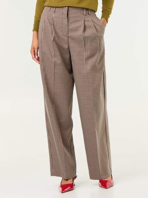 Pantaloni ampi a vita alta - Kiabi Pantaloni ampi a vita alta - Kiabi