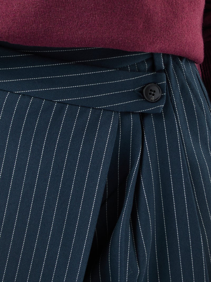 Pantaloni ampi asimmetrici Blu - Kiabi