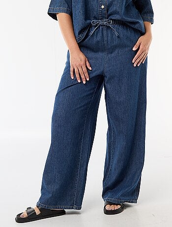 Pantaloni ampi con 2 tasche