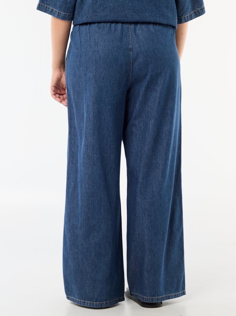 Pantaloni ampi con 2 tasche Blu - Kiabi