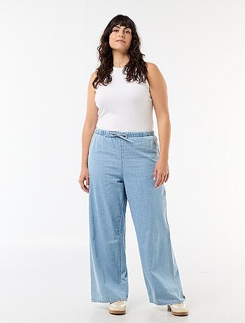 Pantaloni ampi con 2 tasche