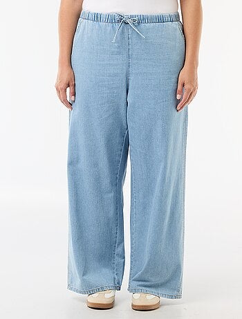 Pantaloni ampi con 2 tasche