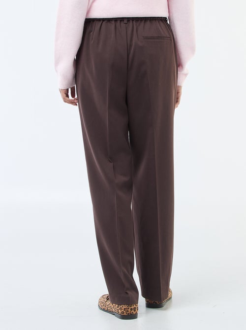 Pantaloni ampi con elastico in vita + lacci da annodare - Kiabi