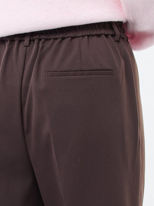 Pantaloni ampi con elastico in vita + lacci da annodare - Kiabi