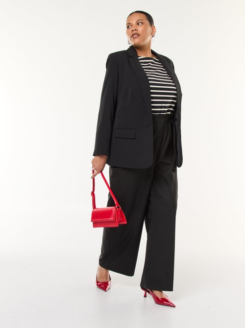 Pantaloni ampi con fibbia dorata - Kiabi