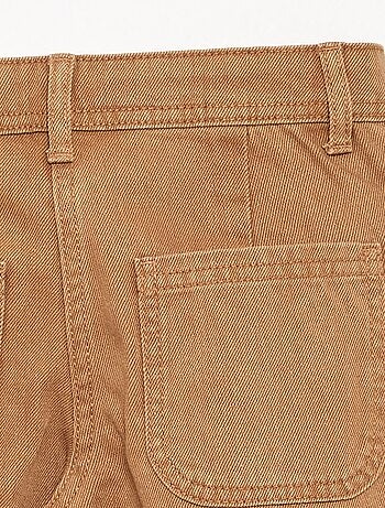 Pantaloni ampi con ricami a fiori