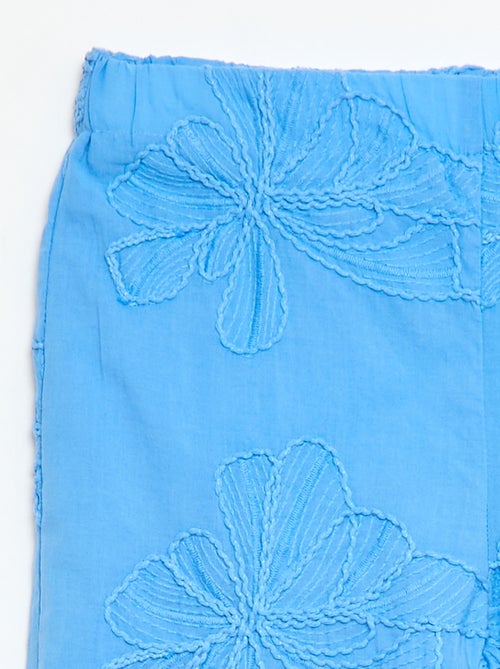 Pantaloni ampi con ricami - Kiabi