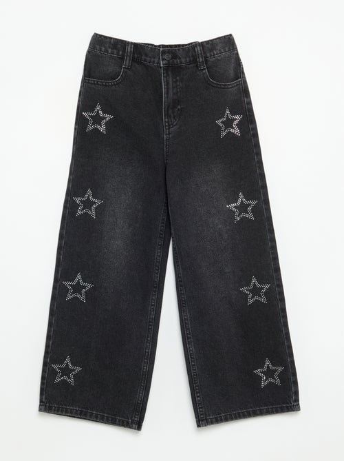 Pantaloni ampi con strass - Kiabi Pantaloni ampi con strass - Kiabi