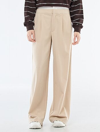 Pantaloni ampi con vita stile boxer