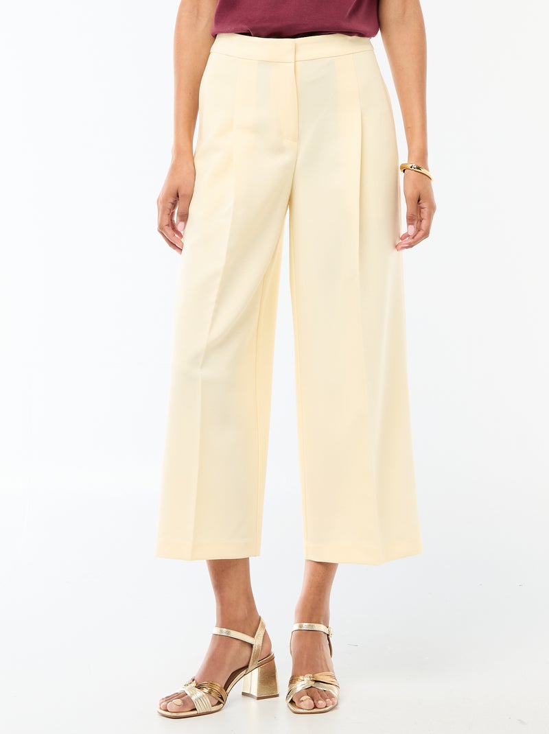 Pantaloni ampi da cerimonia Beige - Kiabi