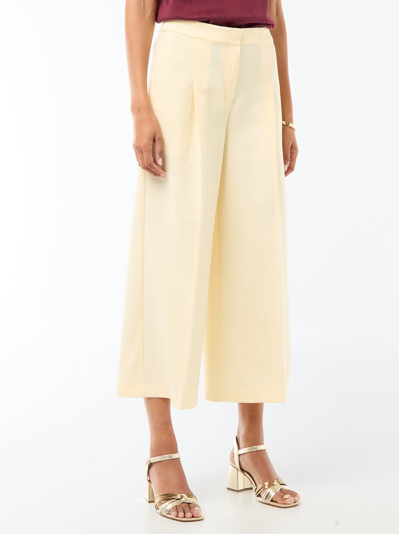 Pantaloni ampi da cerimonia Beige - Kiabi