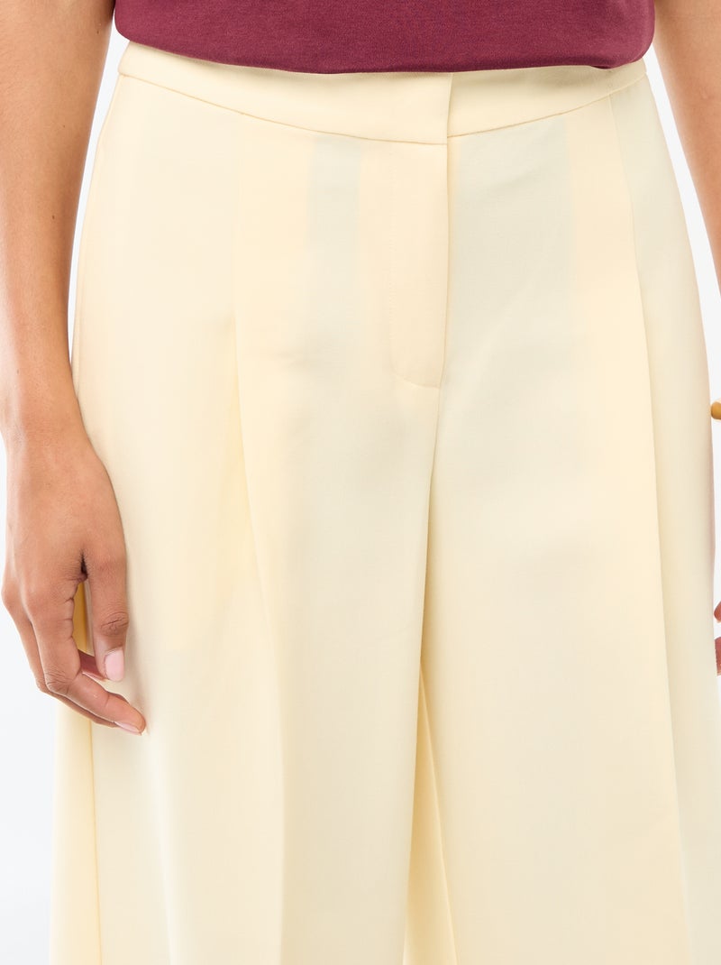 Pantaloni ampi da cerimonia Beige - Kiabi