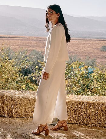 Pantaloni ampi da cerimonia