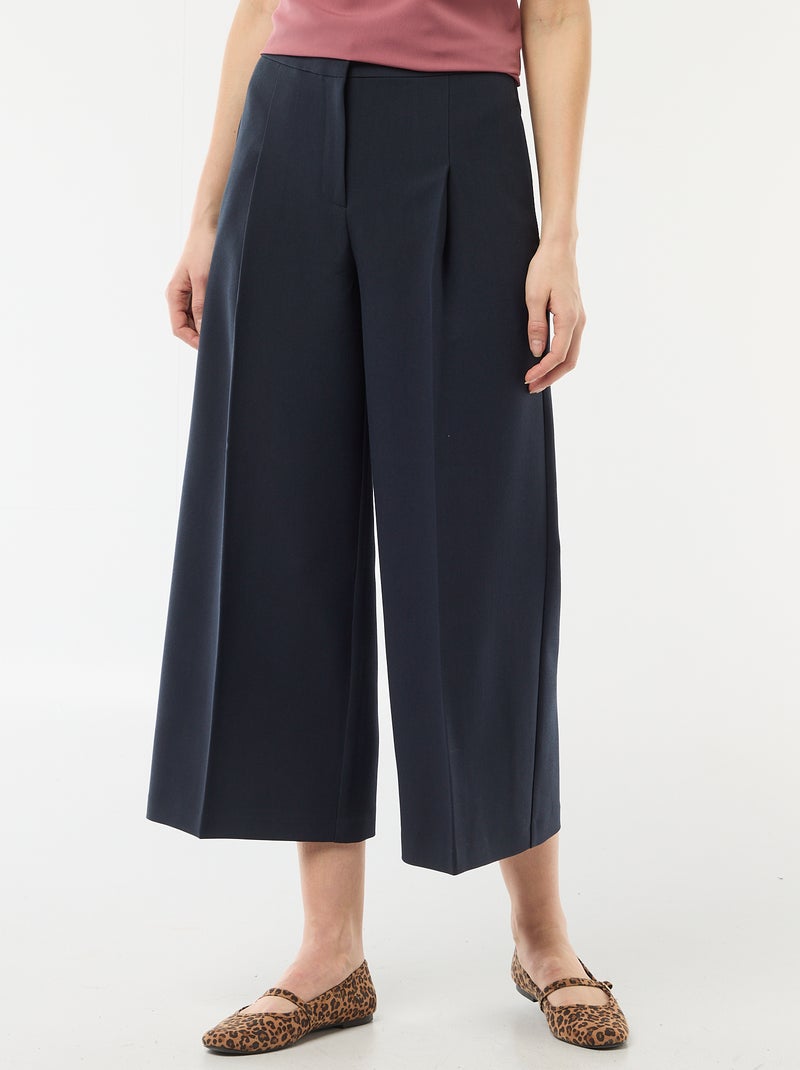Pantaloni ampi da cerimonia Blu - Kiabi