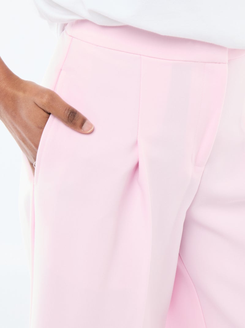 Pantaloni ampi da cerimonia Rosa - Kiabi