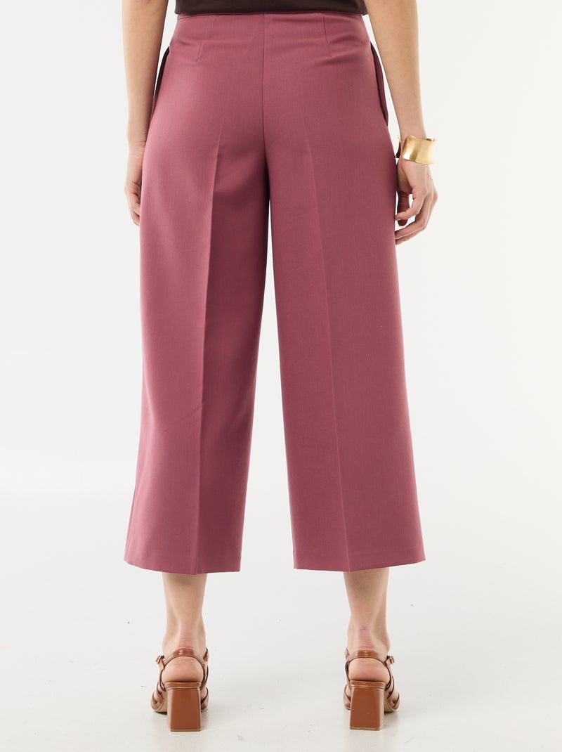 Pantaloni ampi da cerimonia Rosso - Kiabi