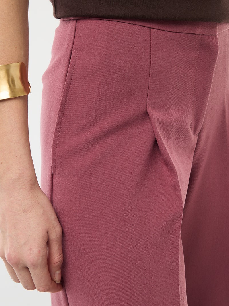 Pantaloni ampi da cerimonia Rosso - Kiabi