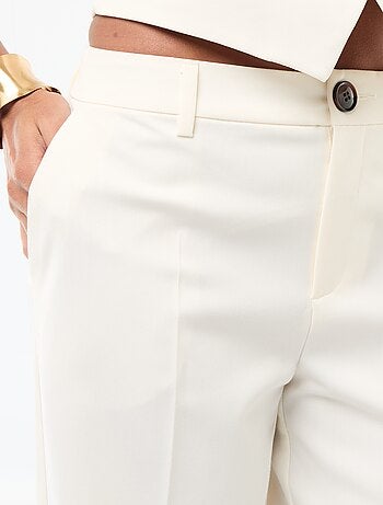 Pantaloni ampi fluidi tinta unita