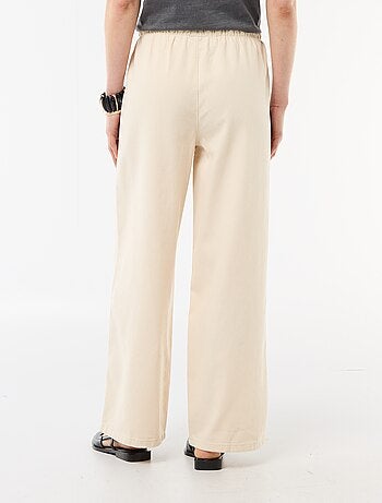 Pantaloni ampi in denim