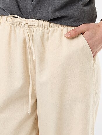 Pantaloni ampi in denim