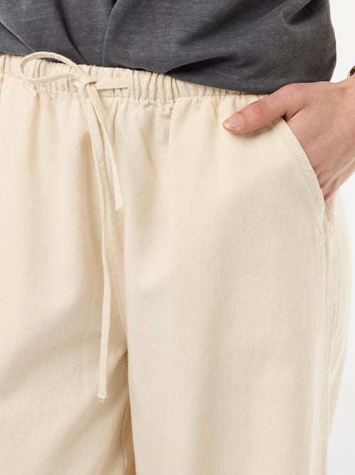 Pantaloni ampi in denim - Kiabi